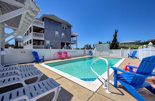 Wind Over Waves House | A Finer View - Fresh 6 Bedroom Semi-Soundfront Home in Salvo