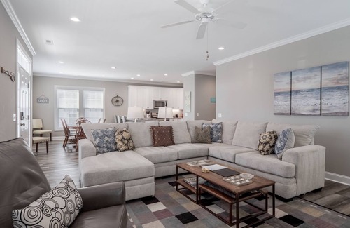 Kure Beach House | A Kure Cure | Views, Short Walk to Beach!