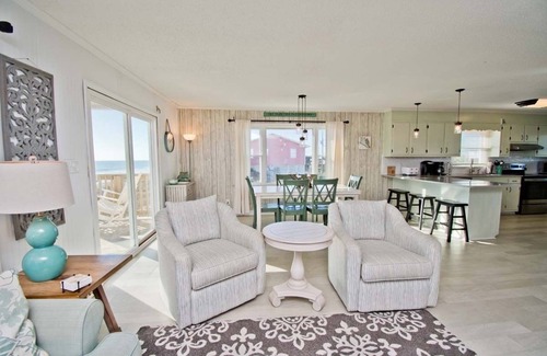 Indian Beach House | A Wave From it All, Oceanfront Duplex in Emerald Isle, NC!