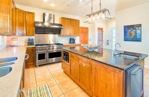 Waves House | Beach home overlooking the ocean with pool, hot tub, sauna, & balcony