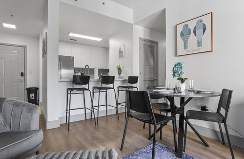 Charlotte Center City Apartment | Beautiful Blue | Spacious, Free Parking, View, Gym
