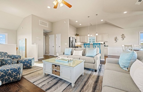 Kill Devil Hills House | Bikini Bottom- Beautiful Beach Home w/Private Pool & Blocks from the Sandy Shore