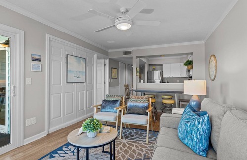 Salter Path Condo | Coastal Paradise with Stunning Sound Views