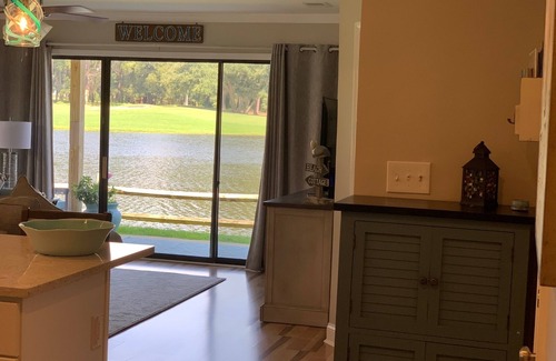 Sea Trail Condo | Coastal Retreat with Lake and Golf Course Views!