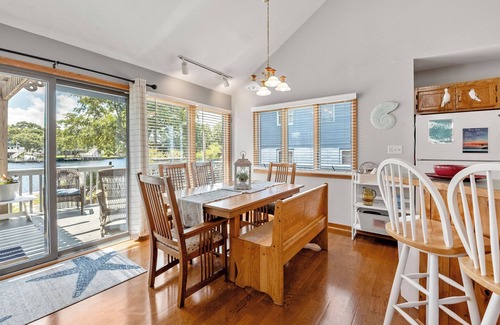 Colington Harbour House | Come Sail Away: Canalfront | Private Boat Dock
