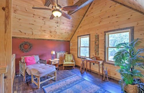 Whittier House | Cozy Couples Getaway with Hot Tub Fox Ridge Cabin