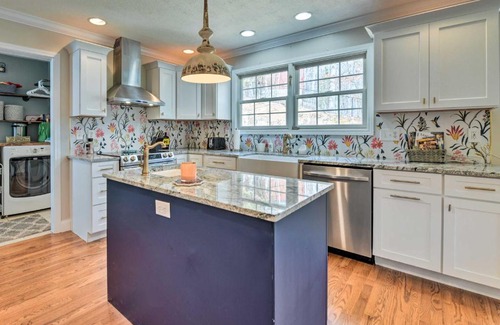 Waynesville House | Cozy Home with Fire Pit, Near Great Smoky Mountains!