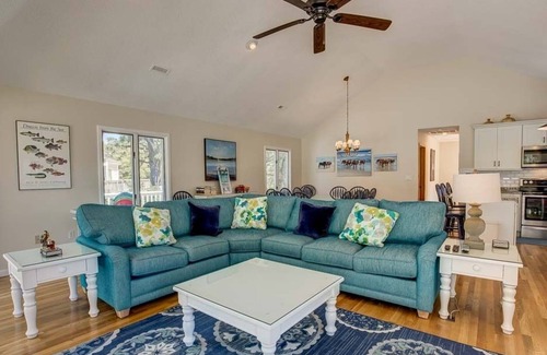 Corolla Light House | Deck-A-Dance | 1550 ft from the beach | Hot Tub, Community Pool | Corolla