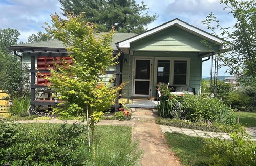 East End - Valley Street House | Designer bungalow walkable to downtown Asheville with Japanese garden mtn views