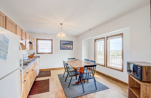 Topsail Beach House | Dog-friendly home with ocean views, beach access, washer/dryer & central AC