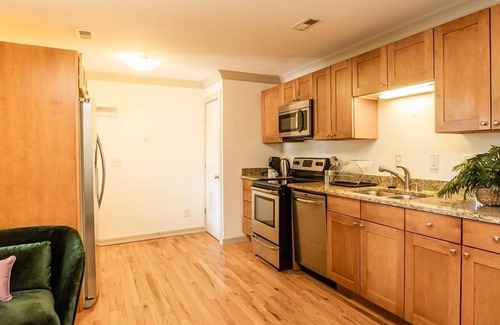 Durham Apartment | Downtown Glowing 2BR w/ Sunny Balcony & Parking