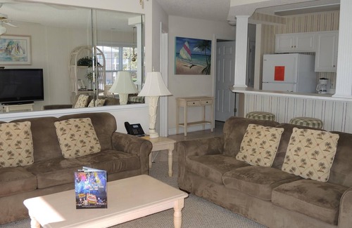 Calabash Condo | Family Friendly1 Bedroom, 1 Bath, Full Kitchen. Resort Golf course on site.(1504M)