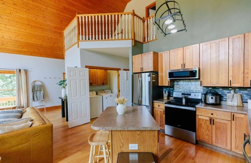Candler Cabin | Game Room|Theater|Views