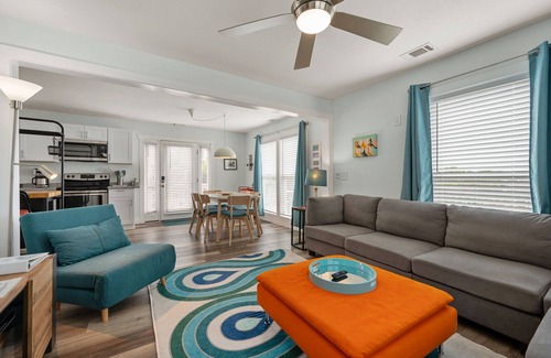 Colington House | Good Vibes Soundside: Cute, Soundside Home, Short Stays anytime with Hot Tub!