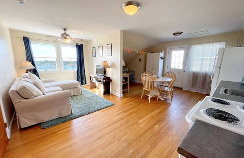 Ocracoke House | Harbor III: Views of the lighthouse and Silver Lake.