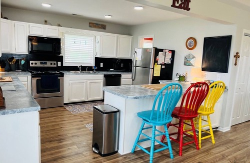 Holden Beach House | Heaven's Anchor - Great Canal Home with Floating Dock!