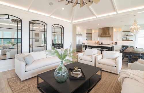 Holden Beach House | Hobbs Realty - Luxury Oceanfront Home w/Heated Pool, Elevator, and Media Room
