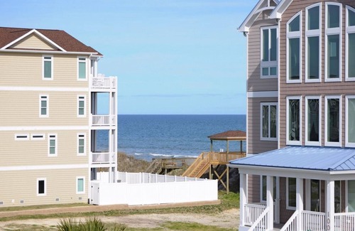 Surf City House | Hoos at the Beach - Lovely 4 BR Sea Star Village Townhouse; Ocean View!
