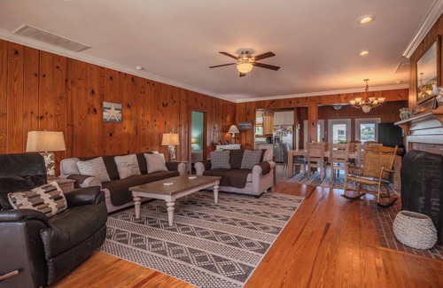 Caswell Beach House | Just a Beach Cottage: Oceanfront Rental with Hot Tub and Game Room