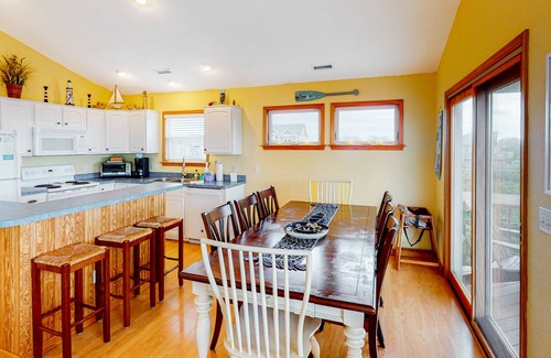 Hatteras House | Lovely home with private pool, decks, amazing ocean view, & W/D