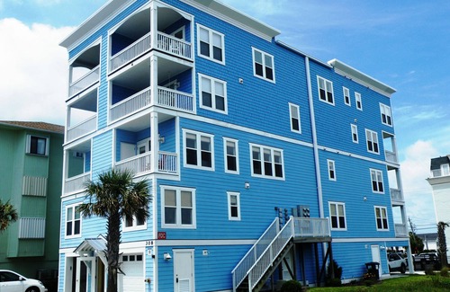 Carolina Beach Condo | Luxury Condo near Boardwalk with Spectacular Ocean Views! Great Fall Rates