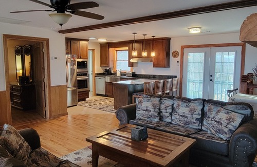 Maggie Valley House | Maggie Valley Dream Home! Breathtaking Mountain Views, Luxury upgrades, Pets ok!