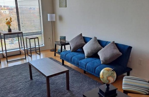 First Ward Apartment | Modern Apt in the Heart of Uptown with Free Parking