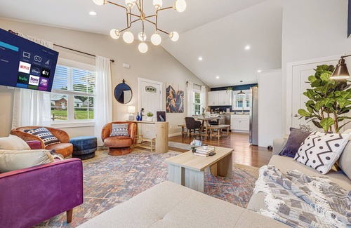 Asheville House | Near DTWN and Biltmore w/HotTub, FirePit, Game Room and Pet Friendly!