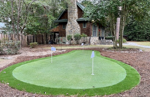 Old Town House | Oasis: Walk to Village, Heated Pool, Putting Green,Fire Pit, Hot Tub, 3 houses