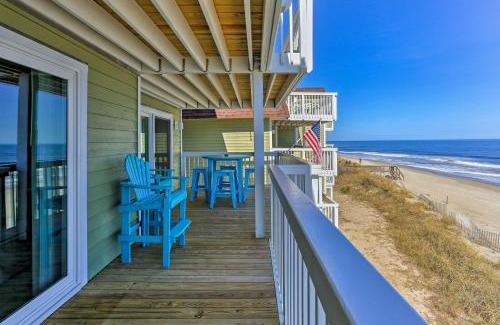 Kure Beach Apartment | Ocean Dunes Kure Beach Condo with Balcony and Pool