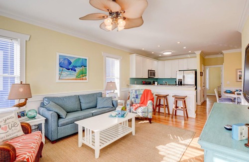 Wilmington Beach House | Ocean View From Both Of Our Decks.at 1218 S Lake Park #2
