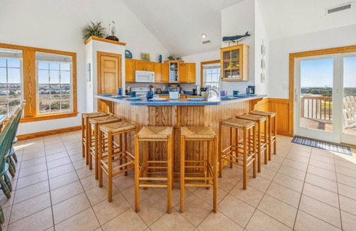 Rodanthe House | Oceanfront Dog Friendly Rodanthe Home with Private Pool, Hot Tub, and Game Room