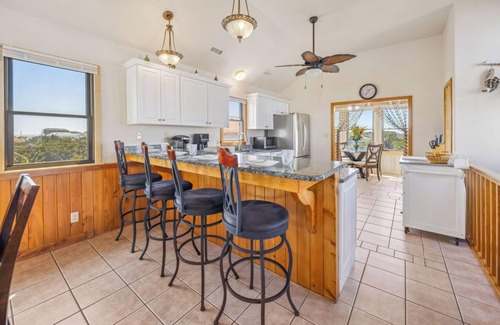 Avon House | Oceanfront Dog Friendly Home w/Saltwater Pool, Hot Tub, Private Beach Boardwalk