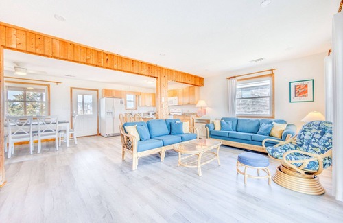 Avon House | Oceanfront Dog Friendly Home w/Saltwater Pool, Hot Tub, Cabana, and Tiki Bar