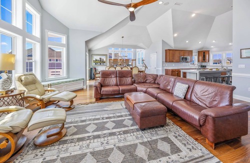 Salvo House | Oceanfront - Dog Friendly, Pool, Hot Tub, Elevator, Game Room