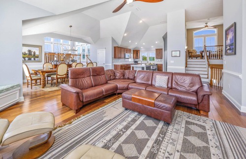 Salvo House | Oceanfront - Dog Friendly, Pool, Hot Tub, Elevator, Game Room