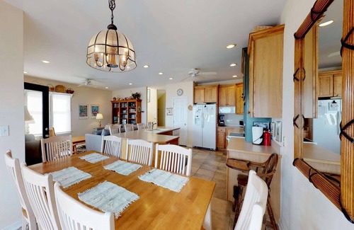 Kure Beach House | Oceanfront Escape | 4 Balconies, Private Beach Path, Walk to Kure Pier, Turtle Nesting Area!