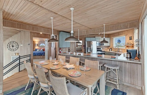 Salvo House | Oceanfront home in Salvo w/Private Pool & Hot Tub