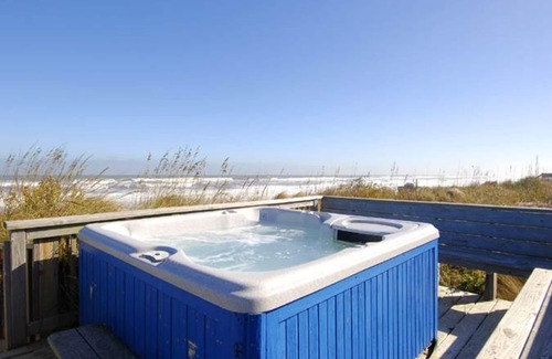 Ocean Hill House | Oceanfront home w/heated pool, hot tub, elevator & rec room w/pool table