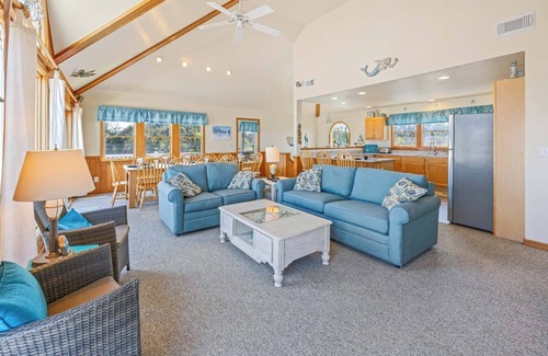 Rodanthe House | Oceanview Home w/Pool, Hot Tub, Game Room, Home Theater, and Easy Beach Access