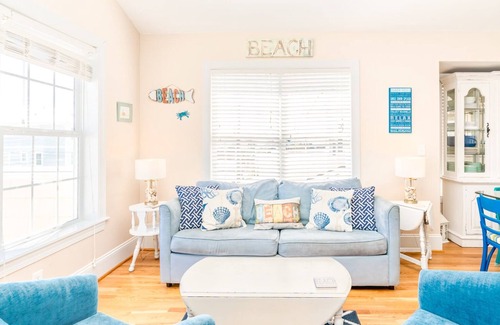 Surf City House | Once Upon A Tide - 4 BR Townhouse - Ocean Views from Top Sun Deck; Dog Friendly