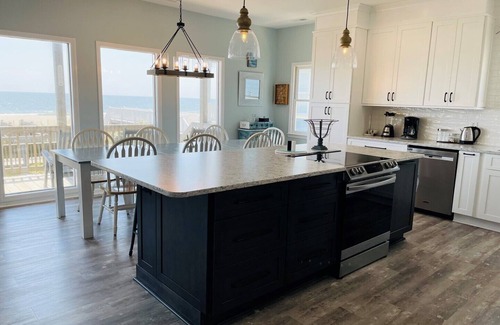 Holden Beach House | Our Sand Dune - Traditional Oceanfront Cottage - Covered Oceanfront Porlches!