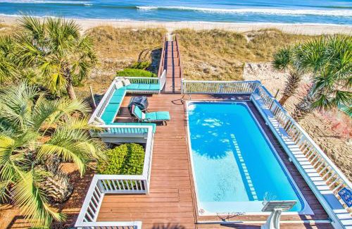 Carolina Beach House | Perma Grin Ocean front, private pool and hot tub