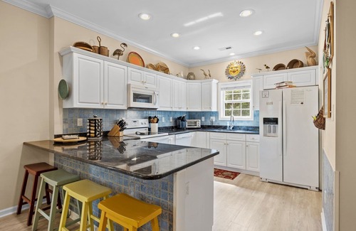 Emerald Isle House | Pet Friendly, Oceanside Interior Home Private Pool, Golf Cart, and Easy Access.