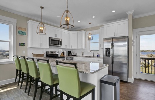 Ocean City Beach House | Pet Friendly Retreat: Ocean and Sound Views, Steps to the Beach!