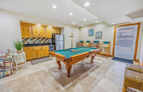 Waves House | Premier Oceanfront Dog Friendly w/Pool, Hot Tub, Elevator, Theater, Tiki Bar