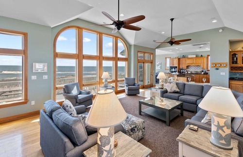 Hatteras House | Premier Oceanfront Dog Friendly Home w/Pool, Hot Tub, Theater, and Much More