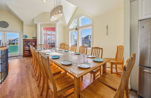 Wimble Shores House | Premier Semi-Oceanfront Home w/Pool, Elevator, Hot Tub, Game Room, and Theater
