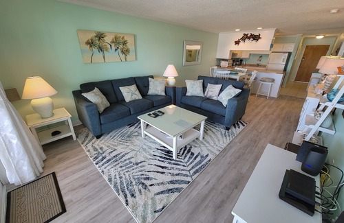 Topsail Beach Condo | Queens Grant A-103 – Ocean Views & Cozy Comfort