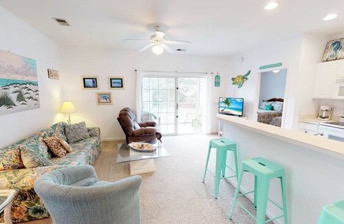 Sea Trail Condo | Quiet 2BR Golf Villa in Sunset Beach -Located close to Activity Center. (RP3209)